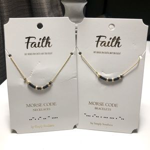 Simply Southern Faith Necklace and Bracelet